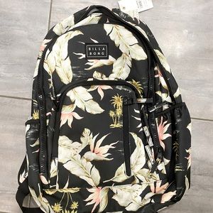 Brand new Billabong backpack, with tags